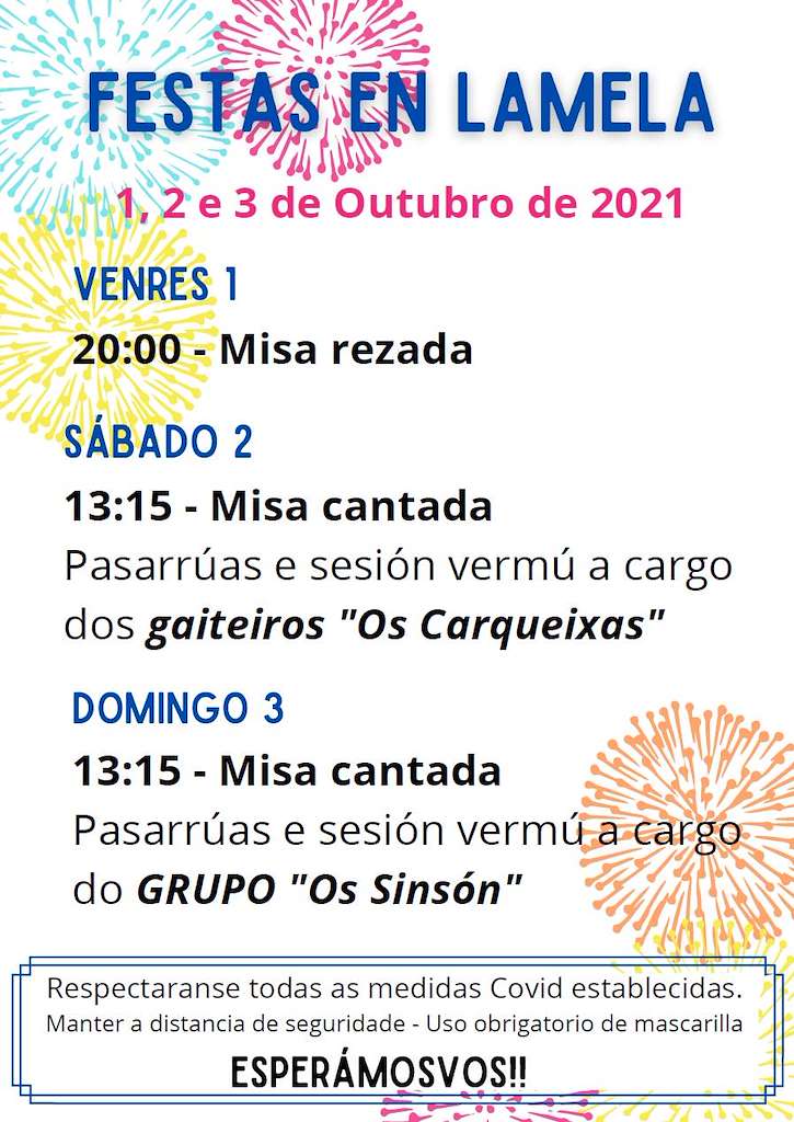 Festas Patronais de Lamela en Silleda