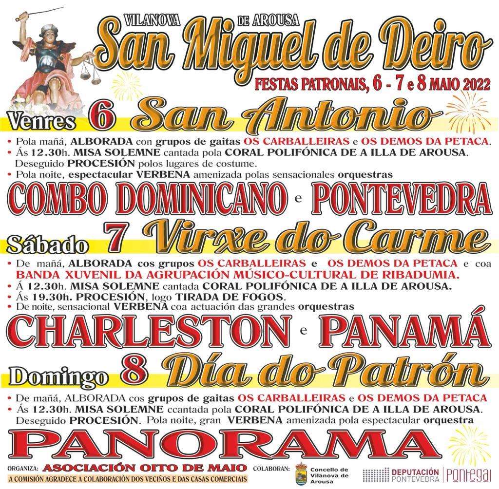 Festas Patronais de San Miguel de Deiro en Vilanova de Arousa