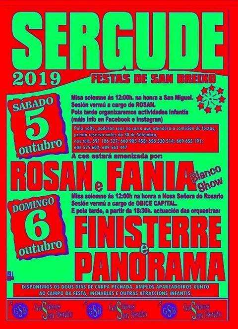 Festas Patronais de Sergude en Boqueixón
