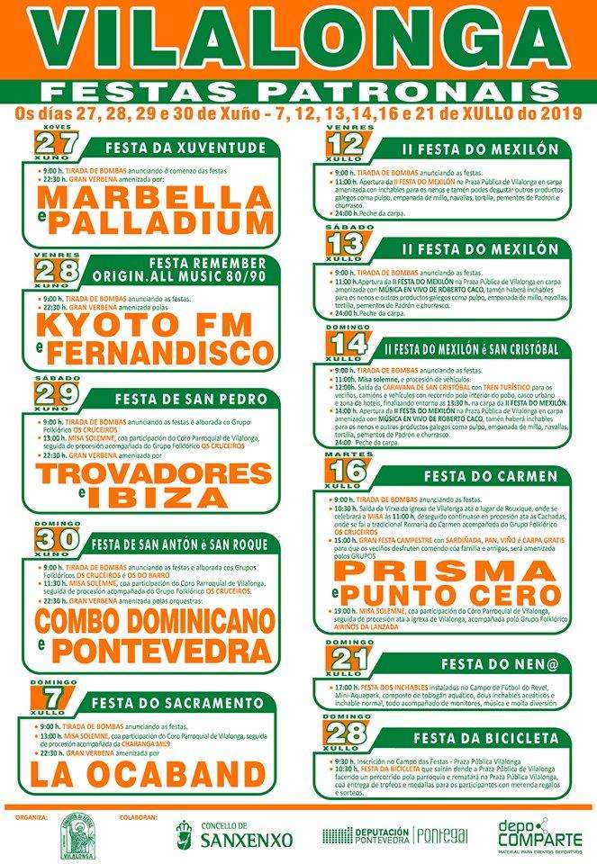 Festas Patronais de Vilalonga  (2024) en Sanxenxo