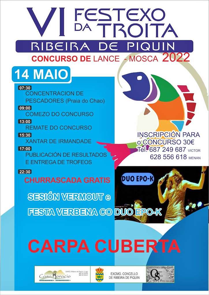 VIII Festexo da Troita en Ribeira de Piquín