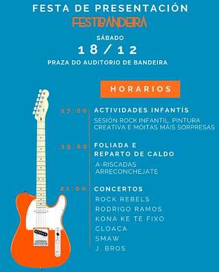 Fechas, información, programa, cartel, imágenes, mapa y ubicación de Festibandeira  en  Silleda