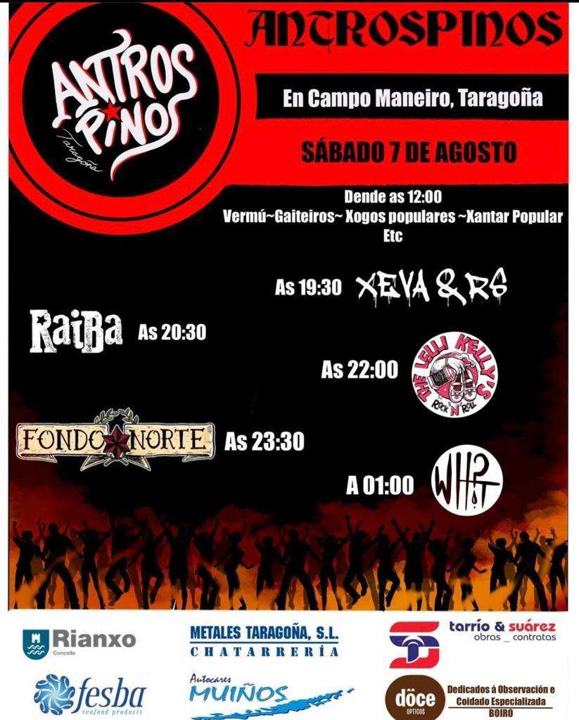 XVI Festival Antros Pinos (2024) en Rianxo