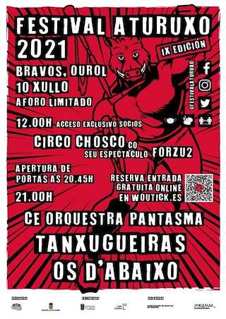 Fechas, información, programa, cartel, imágenes, mapa y ubicación de Festival Aturuxo (2024)  en  Ourol