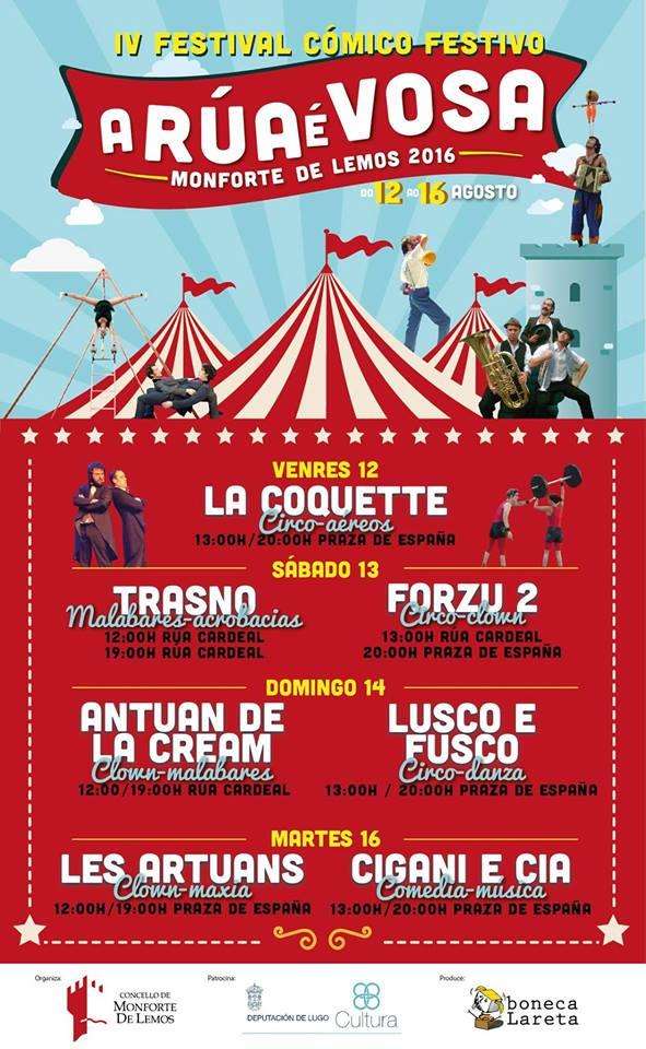 IX Festival Cómico Festivo  en Monforte de Lemos