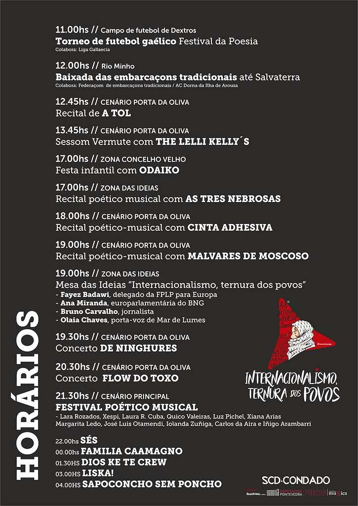 XXXVI Festival da Poesía no Condado (2024) en Salvaterra do Miño