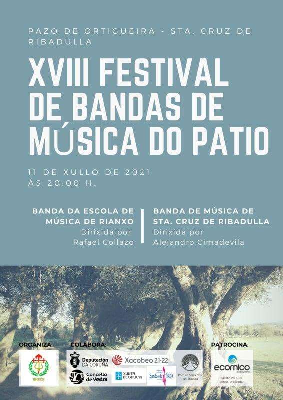 XXI Festival de Bandas de Música do Patio (2024) en Vedra
