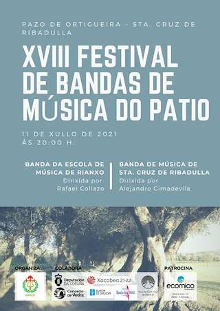 Fechas, información, programa, cartel, imágenes, mapa y ubicación de XXI Festival de Bandas de Música do Patio (2024)  en  Vedra