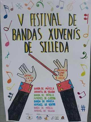 Fechas, información, programa, cartel, imágenes, mapa y ubicación de XIV Festival de Bandas Infantís e Xuvenís  en  Silleda
