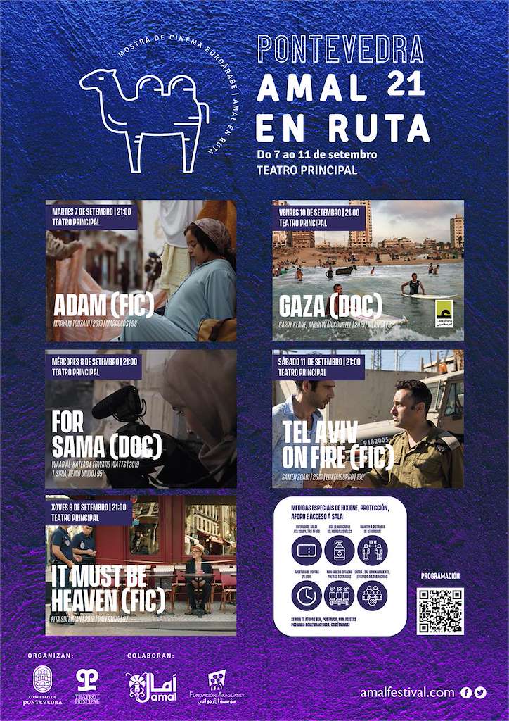 Festival de Cinema Euroárabe Amal en Ruta en Pontevedra