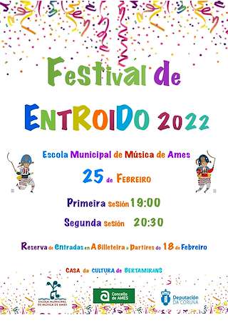 Fechas, información, programa, cartel, imágenes, mapa y ubicación de Festival de Entroido  en  Ames