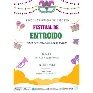 Fechas, información, programa, cartel, imágenes, mapa y ubicación de Festival de Entroido  en  Pontevedra