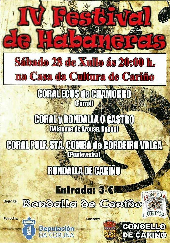 VII Festival de Habaneras  en Cariño