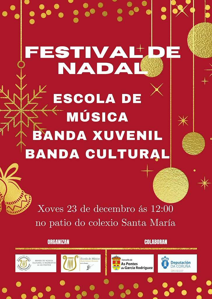 Festival de Nadal en As Pontes de García Rodríguez