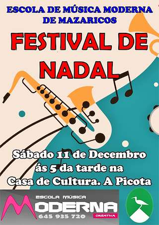 Fechas, información, programa, cartel, imágenes, mapa y ubicación de Festival de Nadal  en  Mazaricos