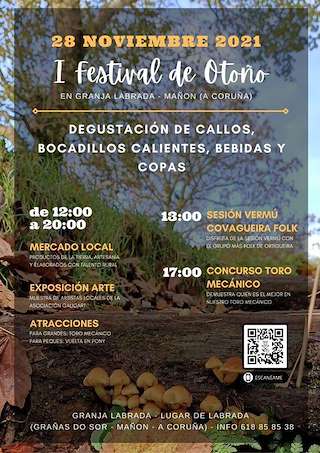 Fechas, información, programa, cartel, imágenes, mapa y ubicación de II Festival de Otoño  en  Mañón
