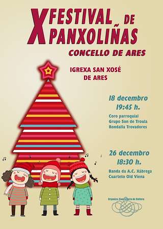 Fechas, información, programa, cartel, imágenes, mapa y ubicación de XII Festival de Panxoliñas  en  Ares
