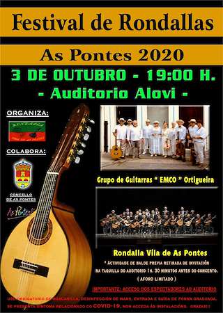 Fechas, información, programa, cartel, imágenes, mapa y ubicación de Festival de Rondallas  en  As Pontes de García Rodríguez