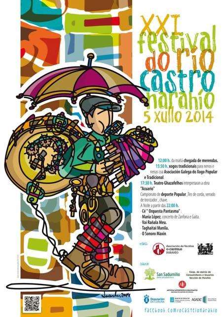 XXIX Festival do Río Castro de Narahío (2024) en San Sadurniño