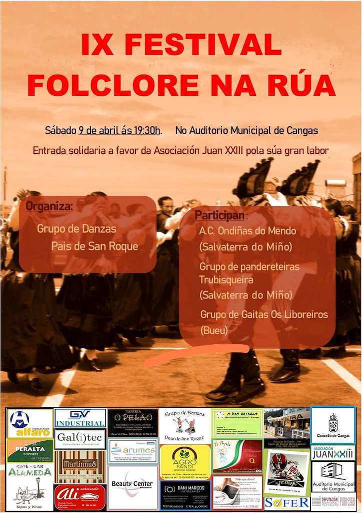 XI Festival Folclore na Rúa en Cangas