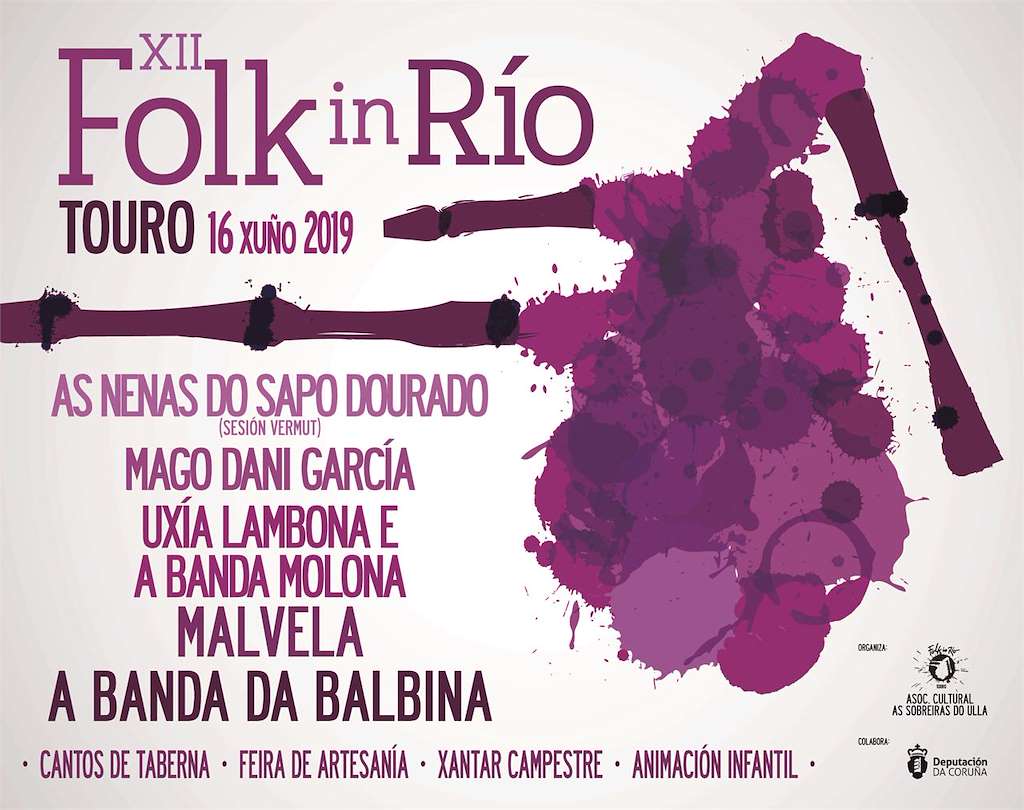 XV Festival Folk in Río (2024) en Touro
