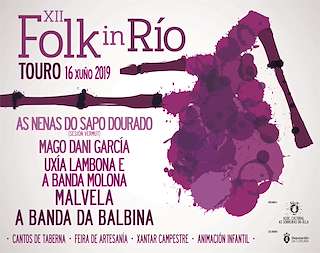 Fechas, información, programa, cartel, imágenes, mapa y ubicación de XV Festival Folk in Río (2024)  en  Touro
