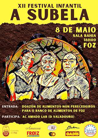 Fechas, información, programa, cartel, imágenes, mapa y ubicación de XIII Festival Infantil a Subela  en  Foz