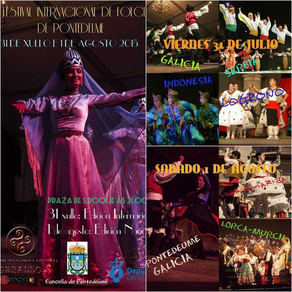 Festival Internacional de Folclore (2024) en Pontedeume