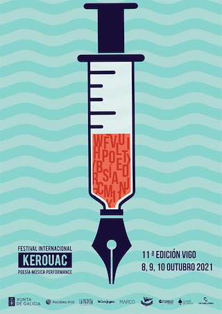 Fechas, información, programa, cartel, imágenes, mapa y ubicación de XIII Festival Kerouac - Festival Internacional de Poesía y Performance  en  Vigo