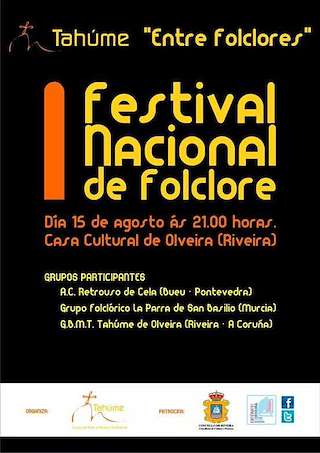 Fechas, información, programa, cartel, imágenes, mapa y ubicación de VII Festival Nacional de Folclore  (2024)  en  Ribeira