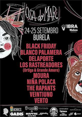 Fechas, información, programa, cartel, imágenes, mapa y ubicación de Festival Osa do Mar (2024)  en  Burela