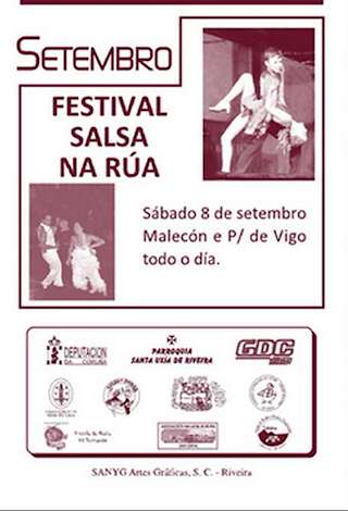 Fechas, información, programa, cartel, imágenes, mapa y ubicación de XIII Festival Salsa na Rúa  en  Ribeira