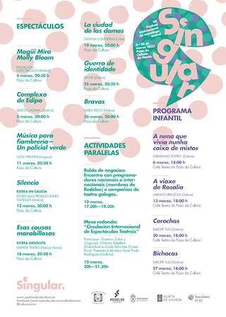 Fechas, información, programa, cartel, imágenes, mapa y ubicación de IX Festival Singular  en  Narón