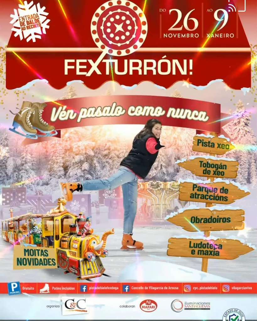 Fexturrón - Pista de Hielo en Vilagarcía de Arousa