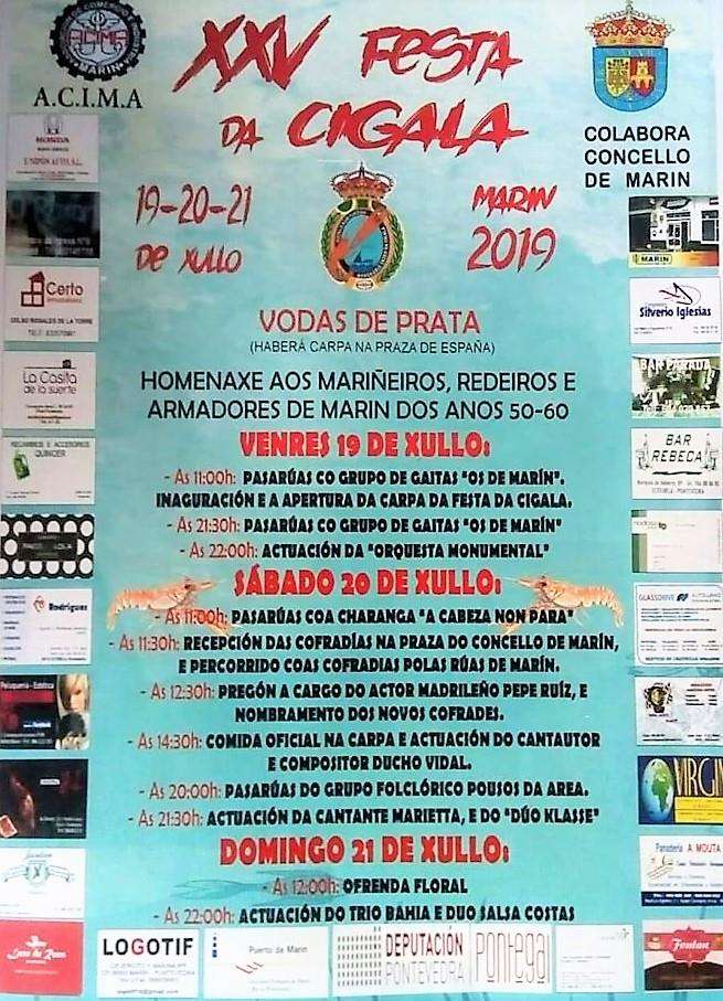 XXX Fiesta de la Cigala (2024) en Vigo