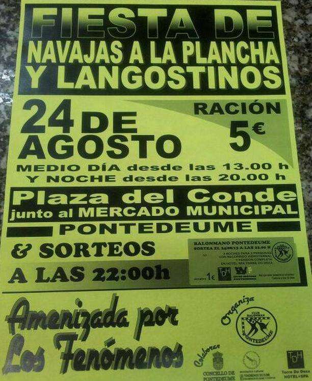 Fiesta de la Navaja en Pontedeume