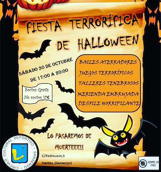 Fechas, información, programa, cartel, imágenes, mapa y ubicación de Fiesta Terrorífica de Halloween en Nantes  en  Sanxenxo