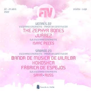 Fechas, información, programa, cartel, imágenes, mapa y ubicación de FIV - Festival Independente  en  Vilalba