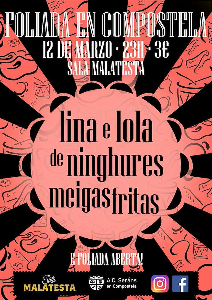 Foliada en Compostela