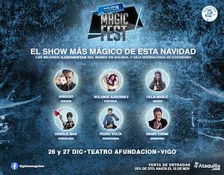 Fechas, información, programa, cartel, imágenes, mapa y ubicación de VII Gala Internacional de Ilusionismo – Galicia Magic Fest  en  Vigo