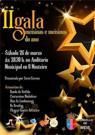 Fechas, información, programa, cartel, imágenes, mapa y ubicación de IV Gala Meisinas e Meisinos do Ano