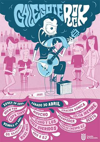 Fechas, información, programa, cartel, imágenes, mapa y ubicación de Galegote Rock  en  Pontevedra