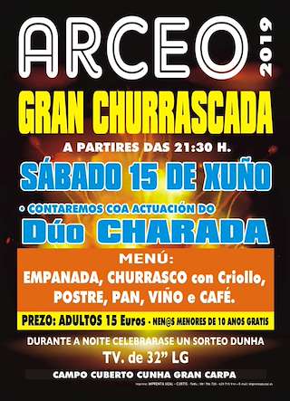 Gran Churrascada de Arceo (2024) en Boimorto