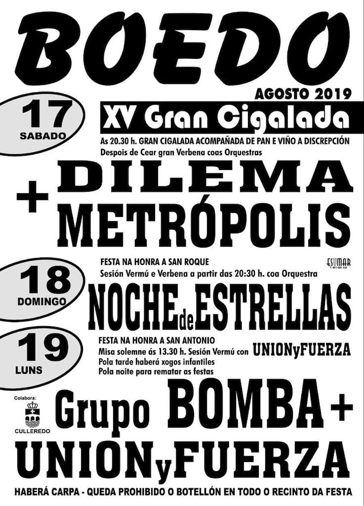 XVII Gran Cigalada - San Roque de Boedo en Culleredo