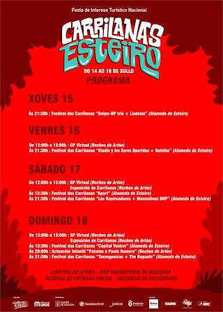 Fechas, información, programa, cartel, imágenes, mapa y ubicación de Gran Premio de Carrilanas de Esteiro (2024)  en  Muros