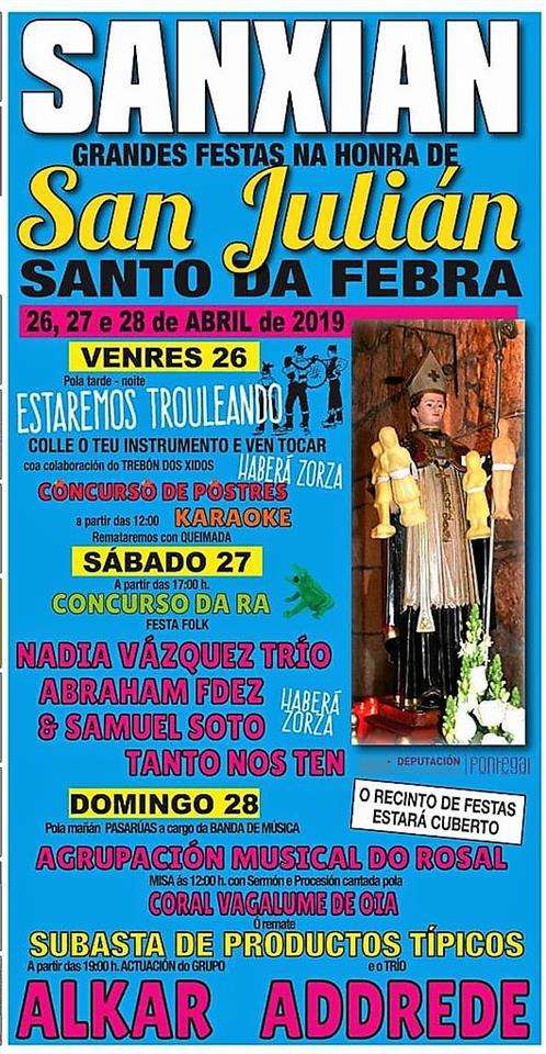 Grandes Festas de San Xian en O Rosal