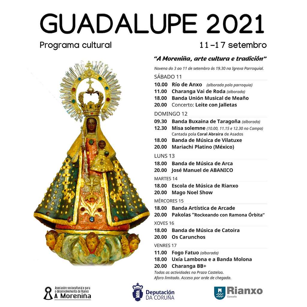 Festas da Guadalupe en Rianxo