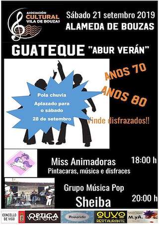 Fechas, información, programa, cartel, imágenes, mapa y ubicación de Guateque de Bouzas  en  Vigo
