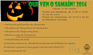 Fechas, información, programa, cartel, imágenes, mapa y ubicación de Halloween  en  Noia