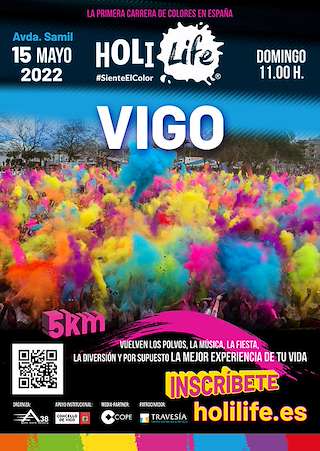 Fechas, información, programa, cartel, imágenes, mapa y ubicación de Holi Life  (2024)  en  Vigo